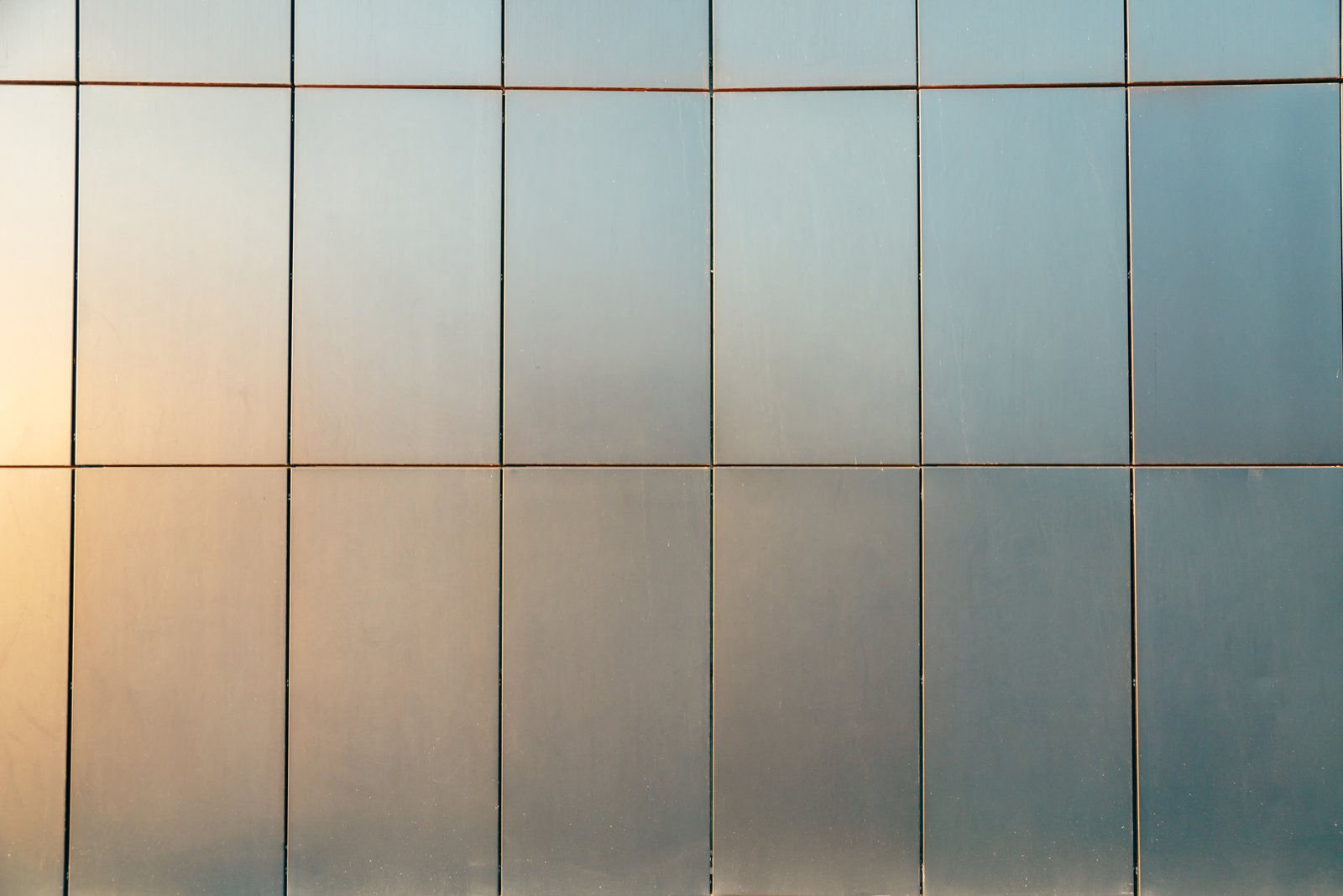 Stainless steel kitchen containers organized on racks