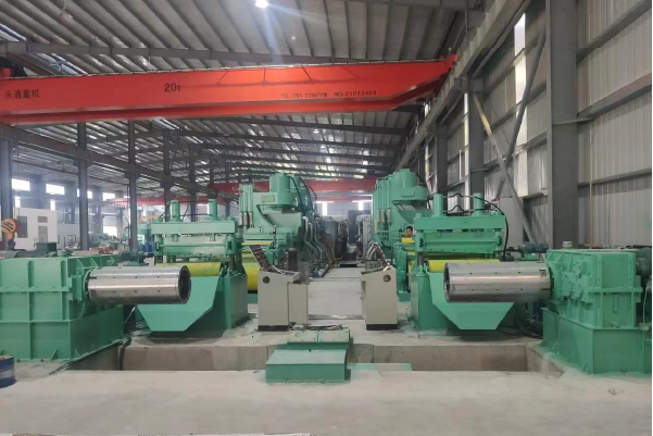 High-capacity stainless steel processing plant with advanced automation equipment at MFY factory