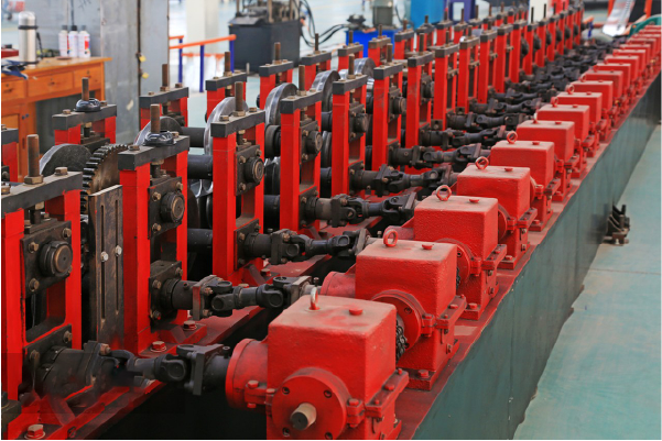 Automated stainless steel coil processing line in MFY factory for continuous production