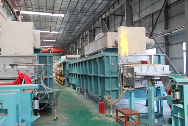 Polishing and annealing line cluster for stainless steel coil surface treatment in MFY workshop