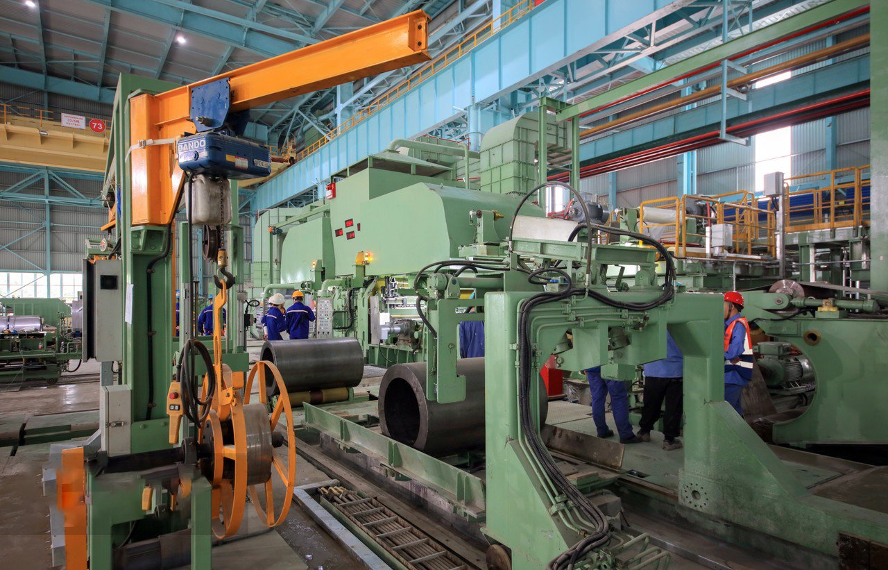 MFY stainless steel pipe forming production line with green industrial equipment and skilled operators